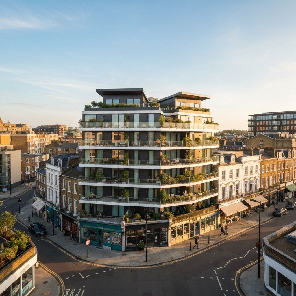 Modern East London properties